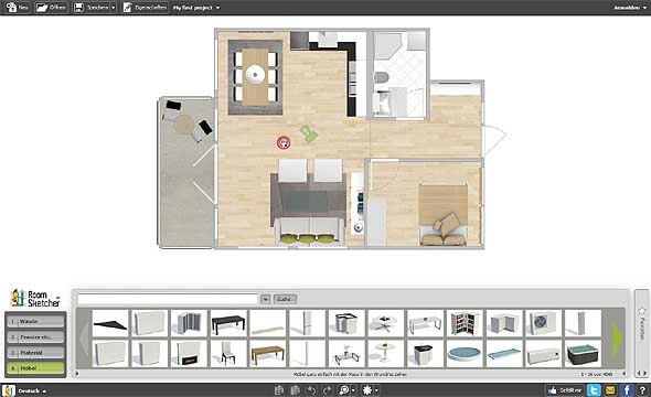 3D Wohnungsplaner